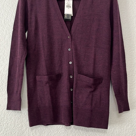 Banana Republic Merino Wool Boyfriend Cardigan Sweater - Picture 7 of 14